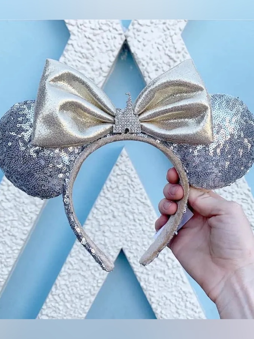 Disney Cinderella Castle Minnie Ear Headband